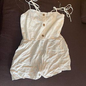 White Romper